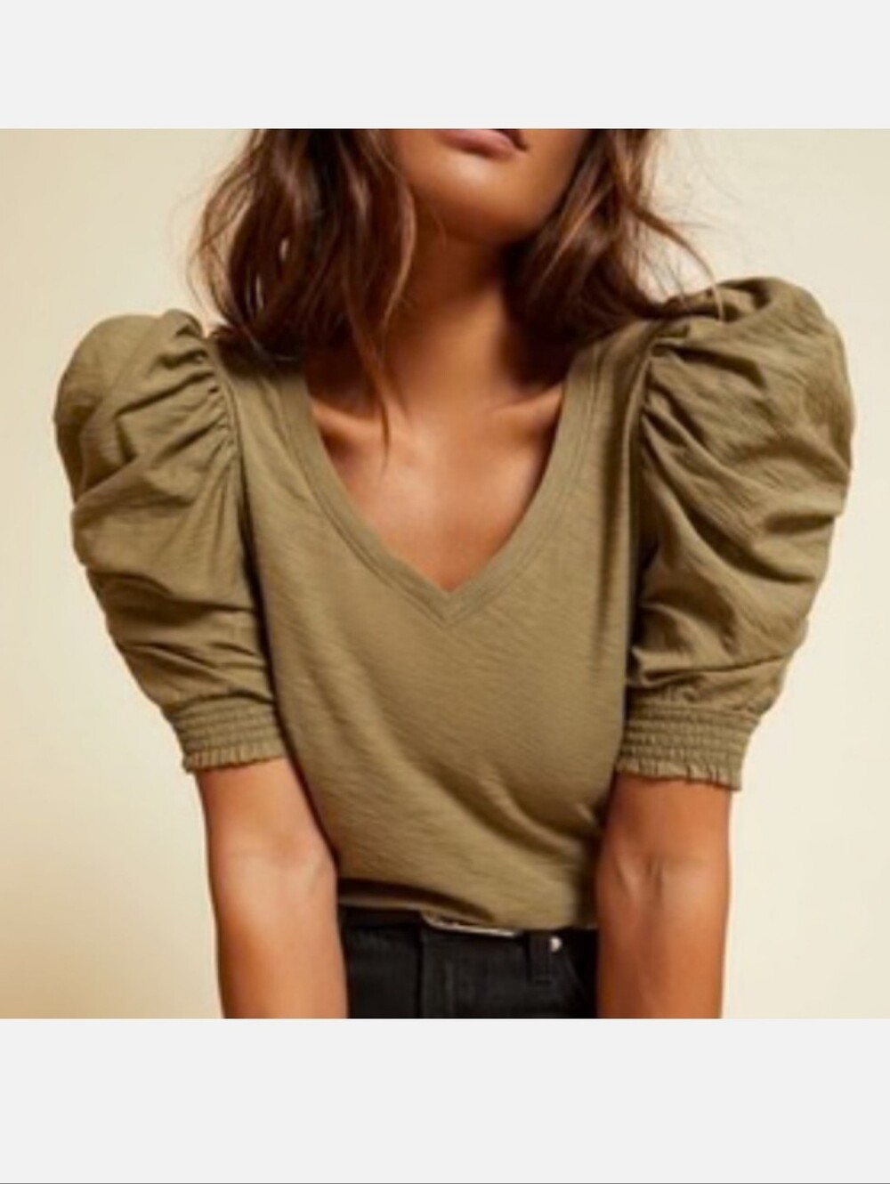 Nation LTD Celine V-neck Tee